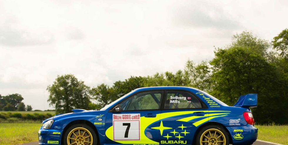Subaru Impreza WRC 2003 de Petter Solberg a la venta
