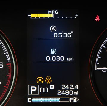 Subaru Forester fuel gauge