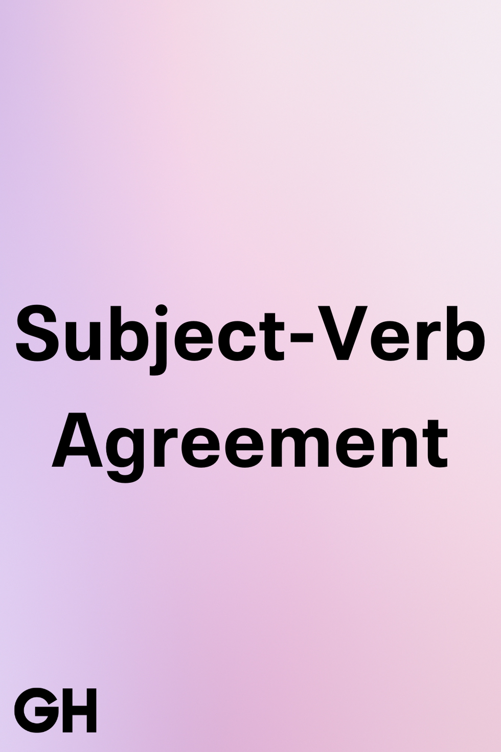 educational content focusing on subjectverb agreement