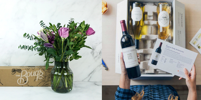 the bouqs co flower delivery and firstleaf wine subscription are two good housekeeping picks for best subscription boxes for moms