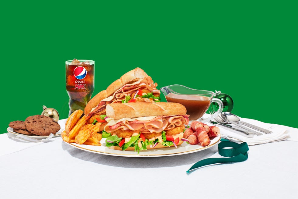 subway christmas menu