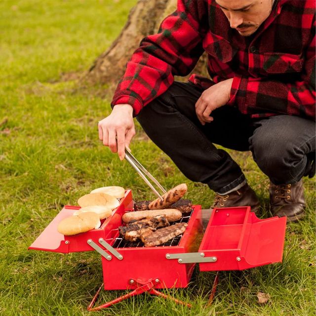 suck uk portable bbq grill toolbox