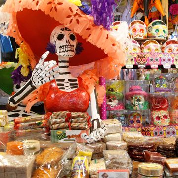 eve of mexican day of the dead celebrations