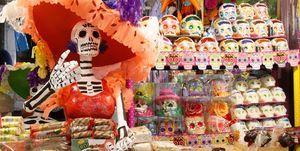 eve of mexican day of the dead celebrations
