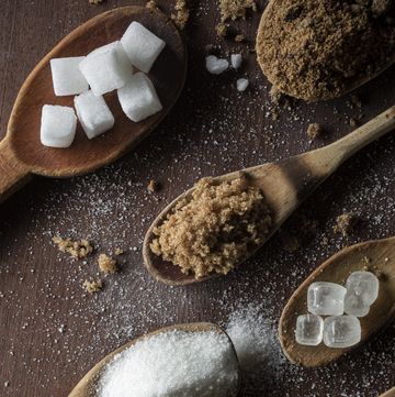 panela, azucar, canela