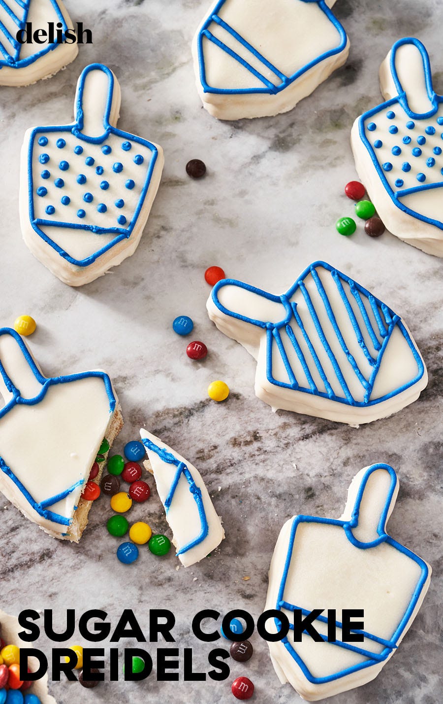 sugar cookie dreidels