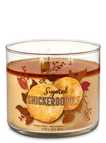 bath & body works fall candles
