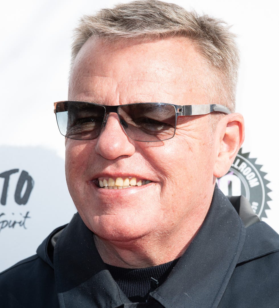 london, england   march 02 graham mcpherson aka suggs of madness during the music walk of fame unveiling on march 02, 2020 in london, england photo by jeff spicergetty images