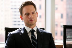 suits cast patrick j adams rewatch podcast request instagram