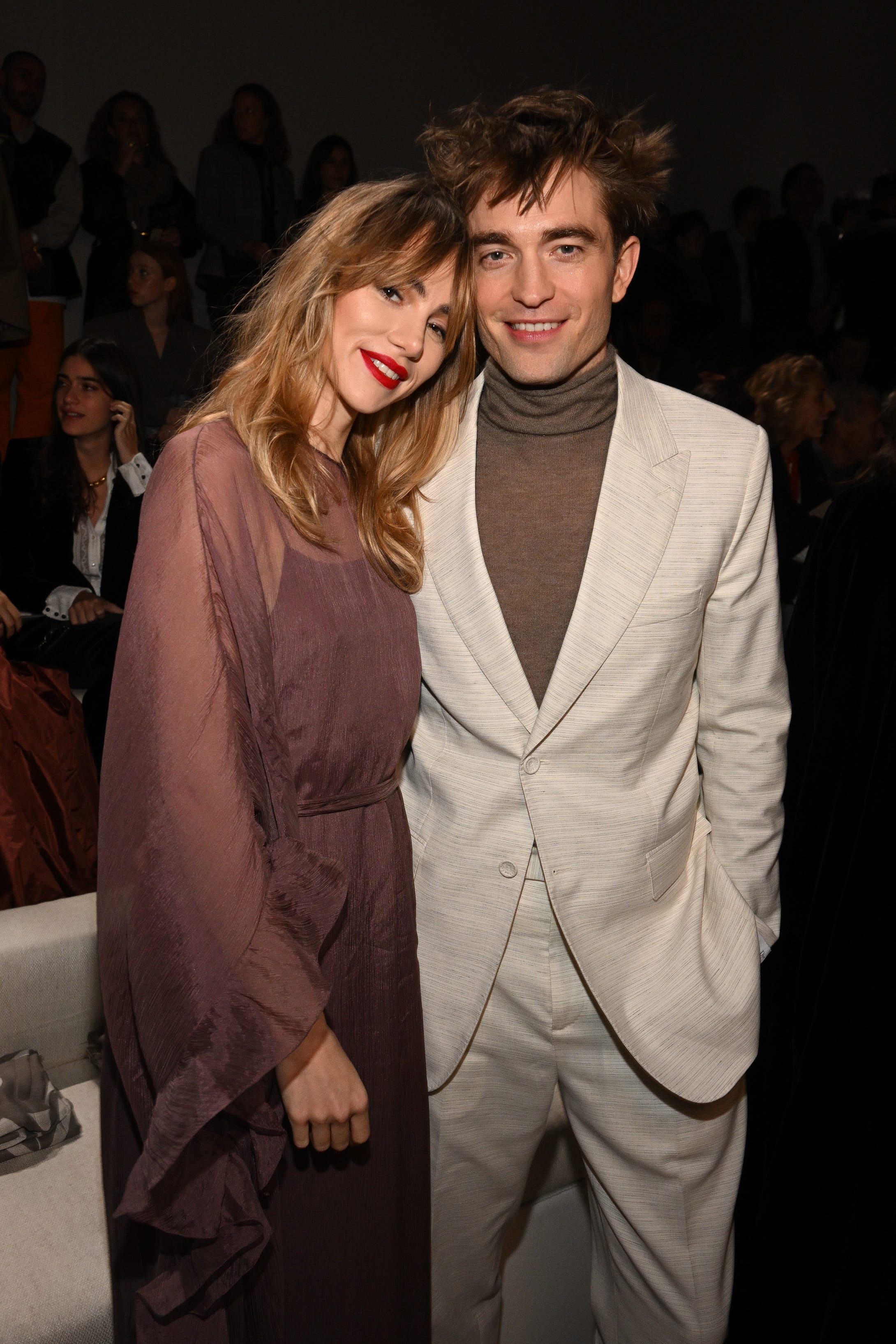 Suki Waterhouse Gushes Over Why She Feels “Lucky” to Live with Robert Pattinson