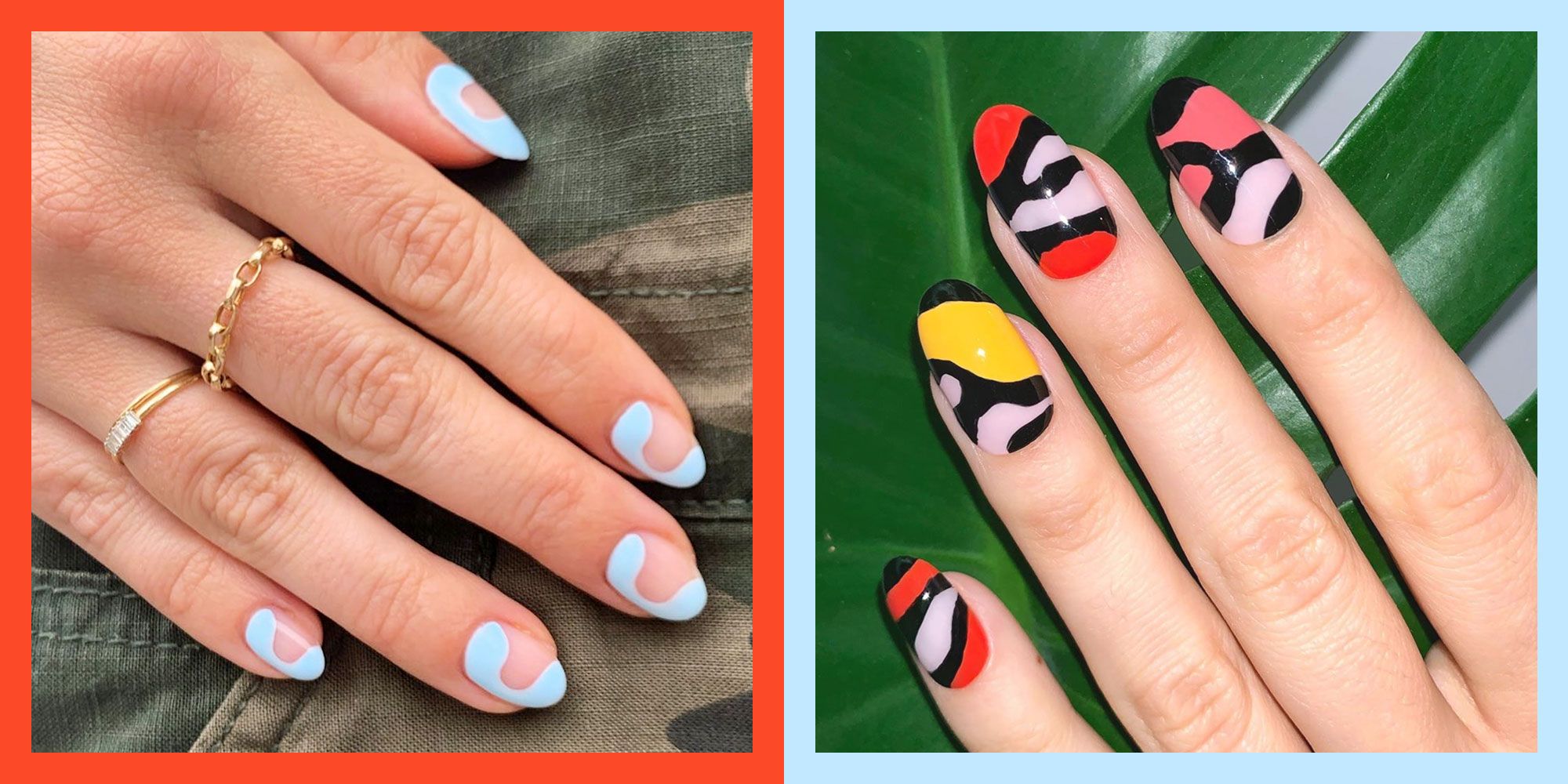 The Logomania Manicure Is The Newest Nail Art Trend Taking Over