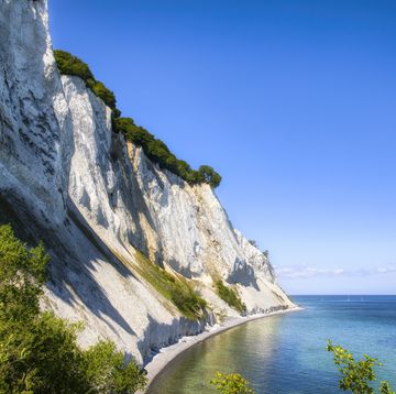 de kliffen van mons klint in denemarken