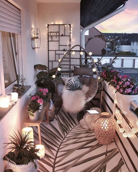 outdoor lighting ideas balcony