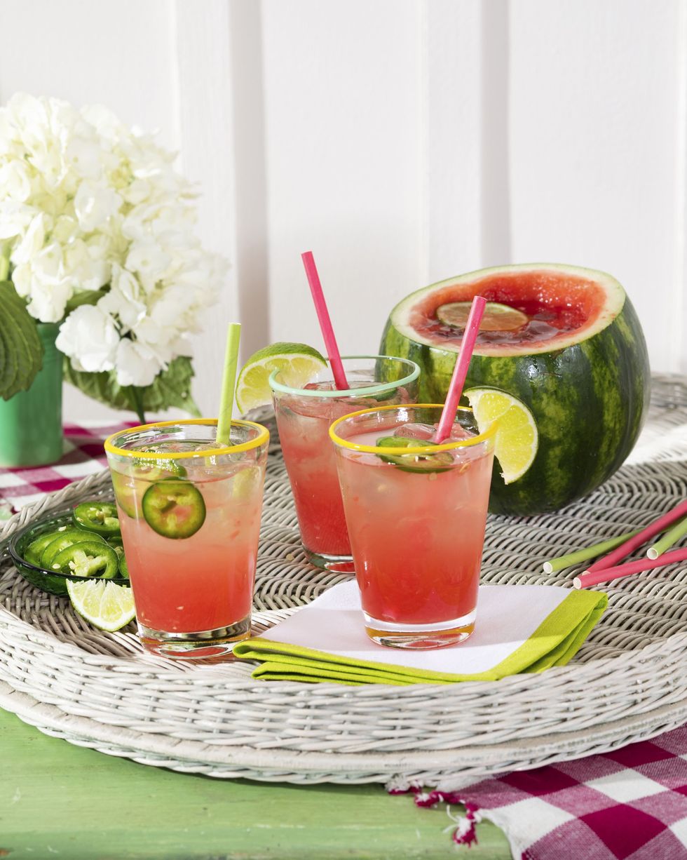 spicy watermelon cocktail