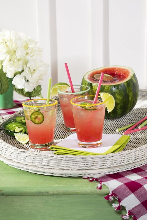 spicy watermelon cocktail
