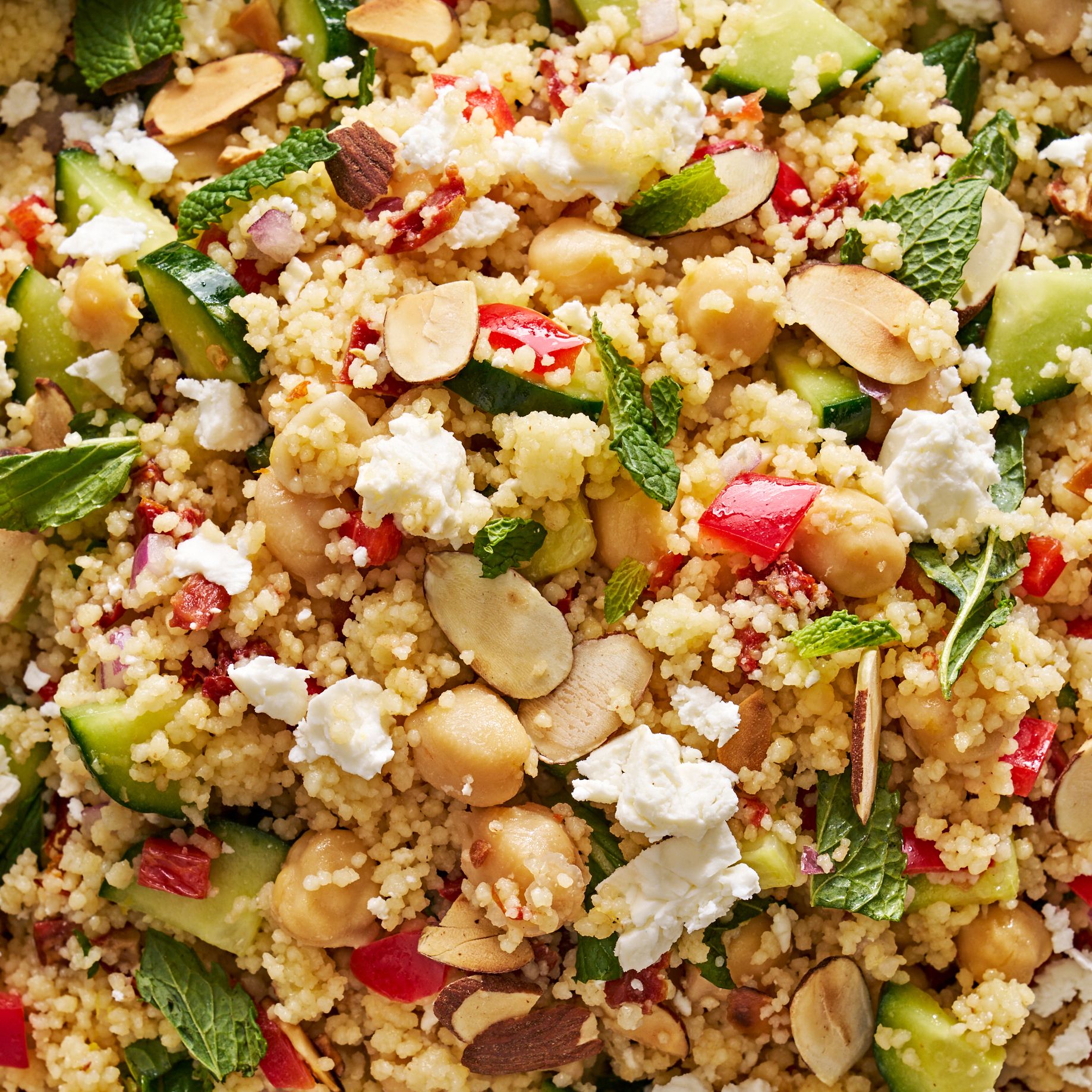 Mediterranean Couscous Salad - Emily Bites