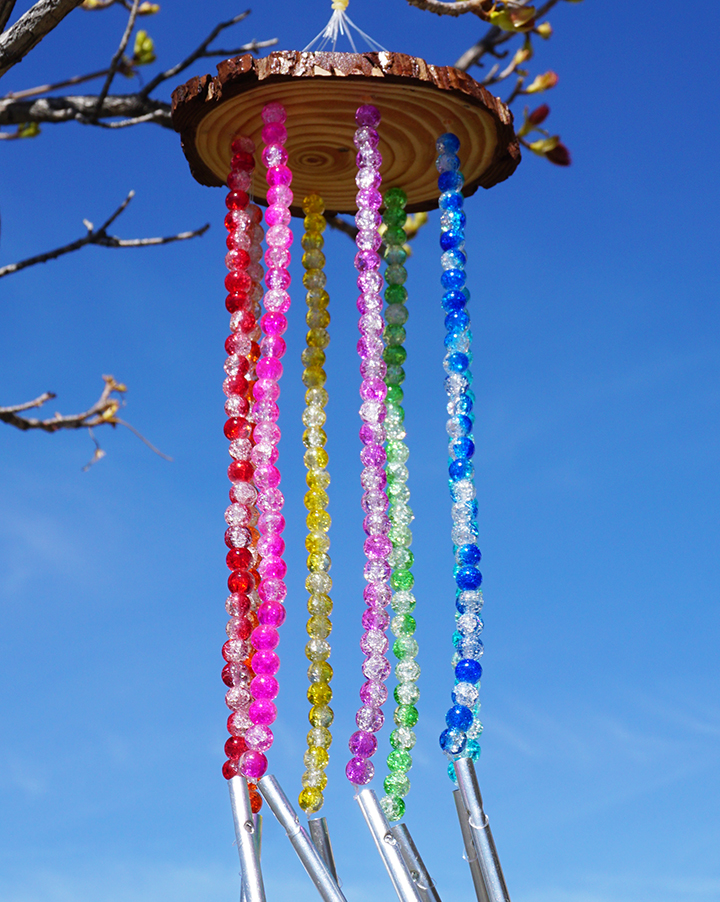 summer crafts summer crafts diy beaded wind chime