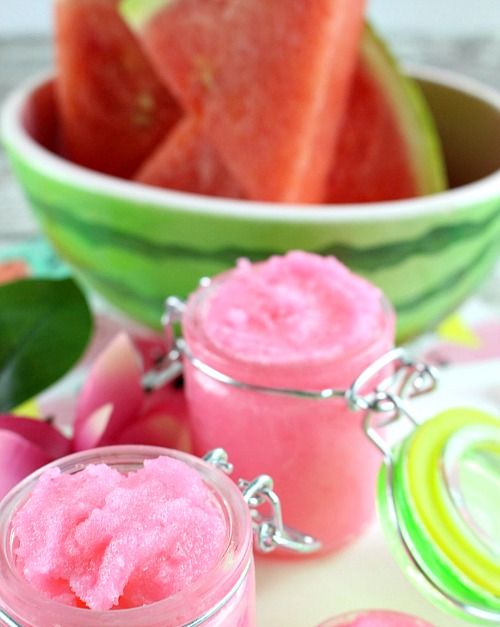Summer Craft Watermelon Lip Scrub