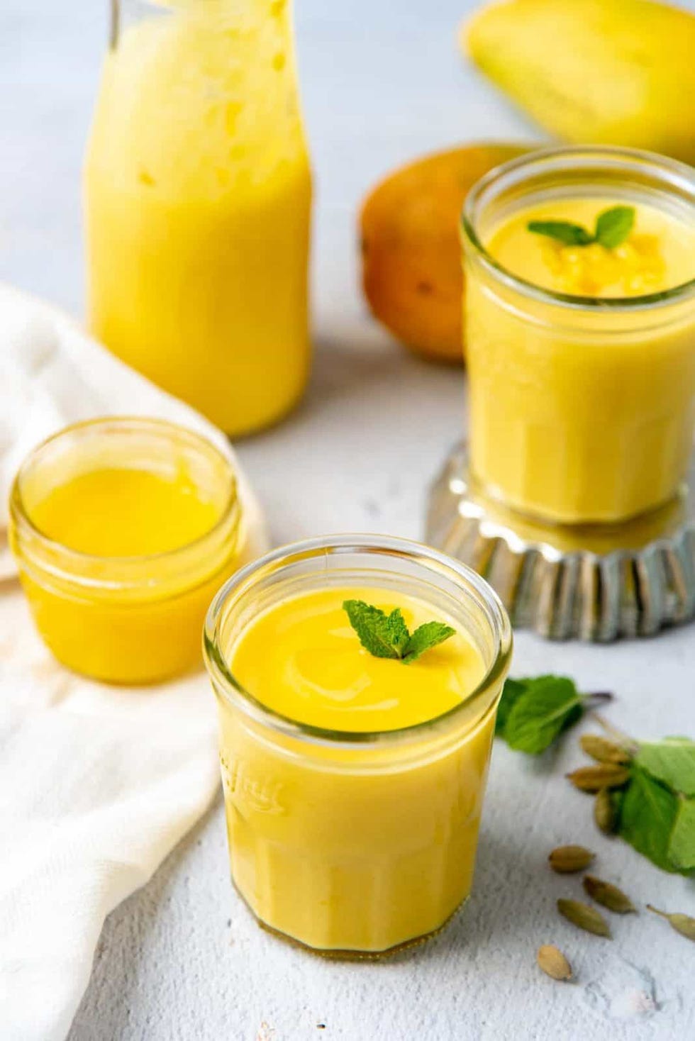 summer drinks refreshing mango lassi