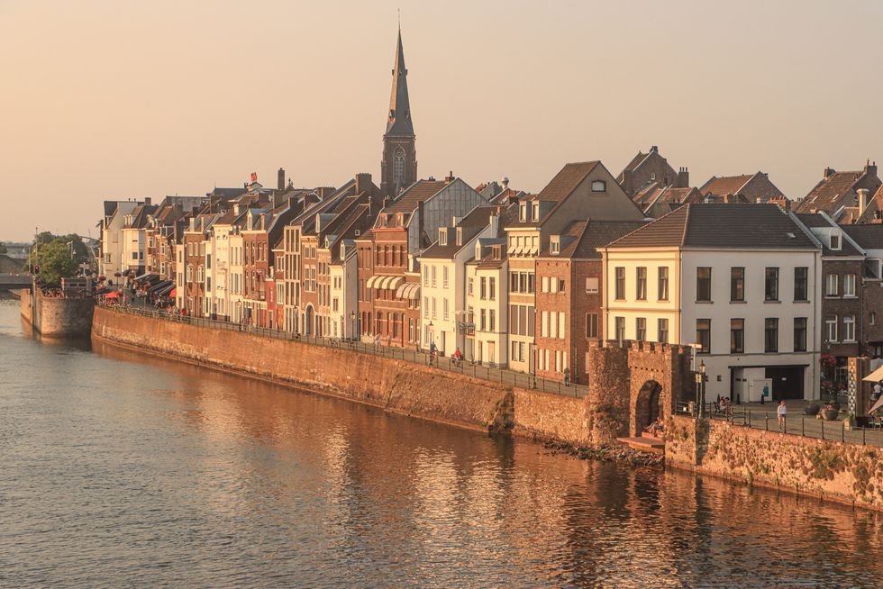 summer evening in maastricht