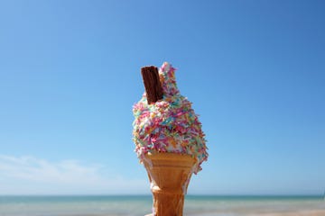 summer ice cream cone