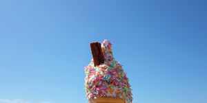 summer ice cream cone