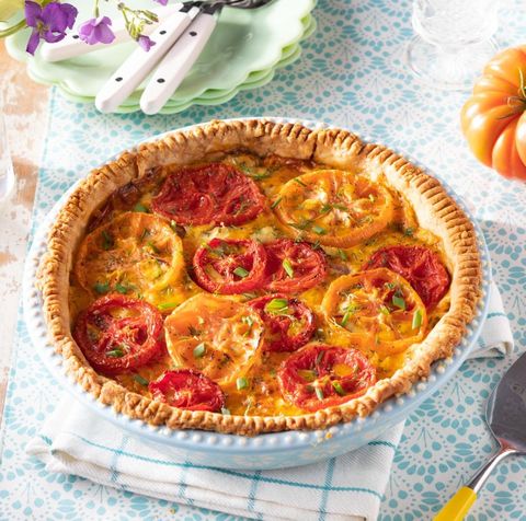 summer lunch ideas tomato pie