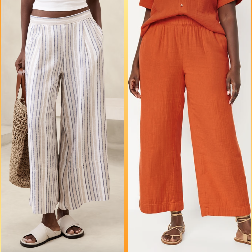 パンツ Hopeful Summer pants Summer Pants for Women - White, Linen, Work, Dress & Cargo Pants