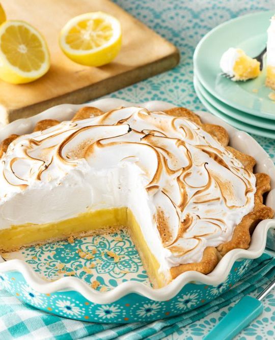 summer classic lemon meringue pie recipe