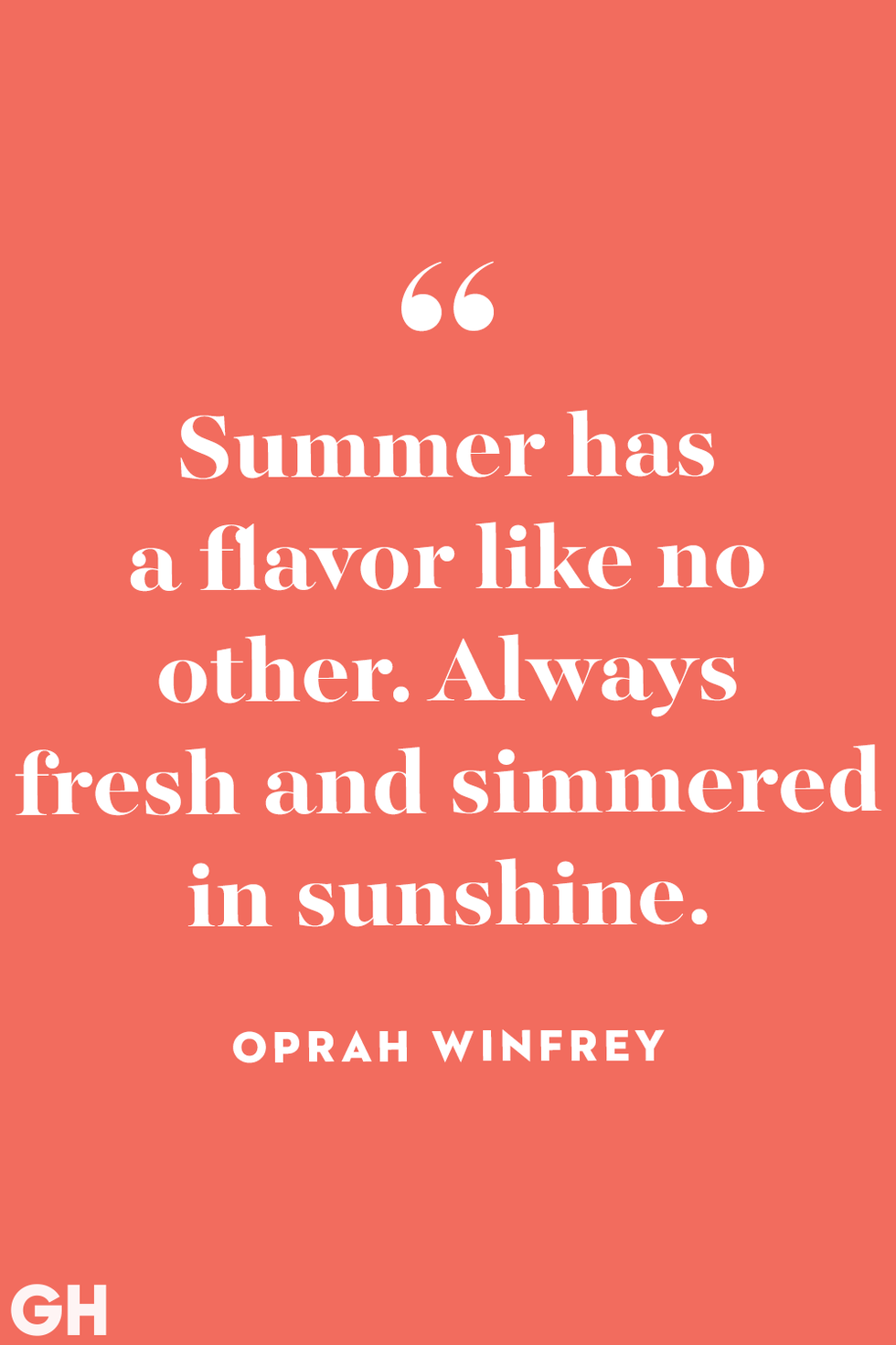 quote about summer by oprah winfrey