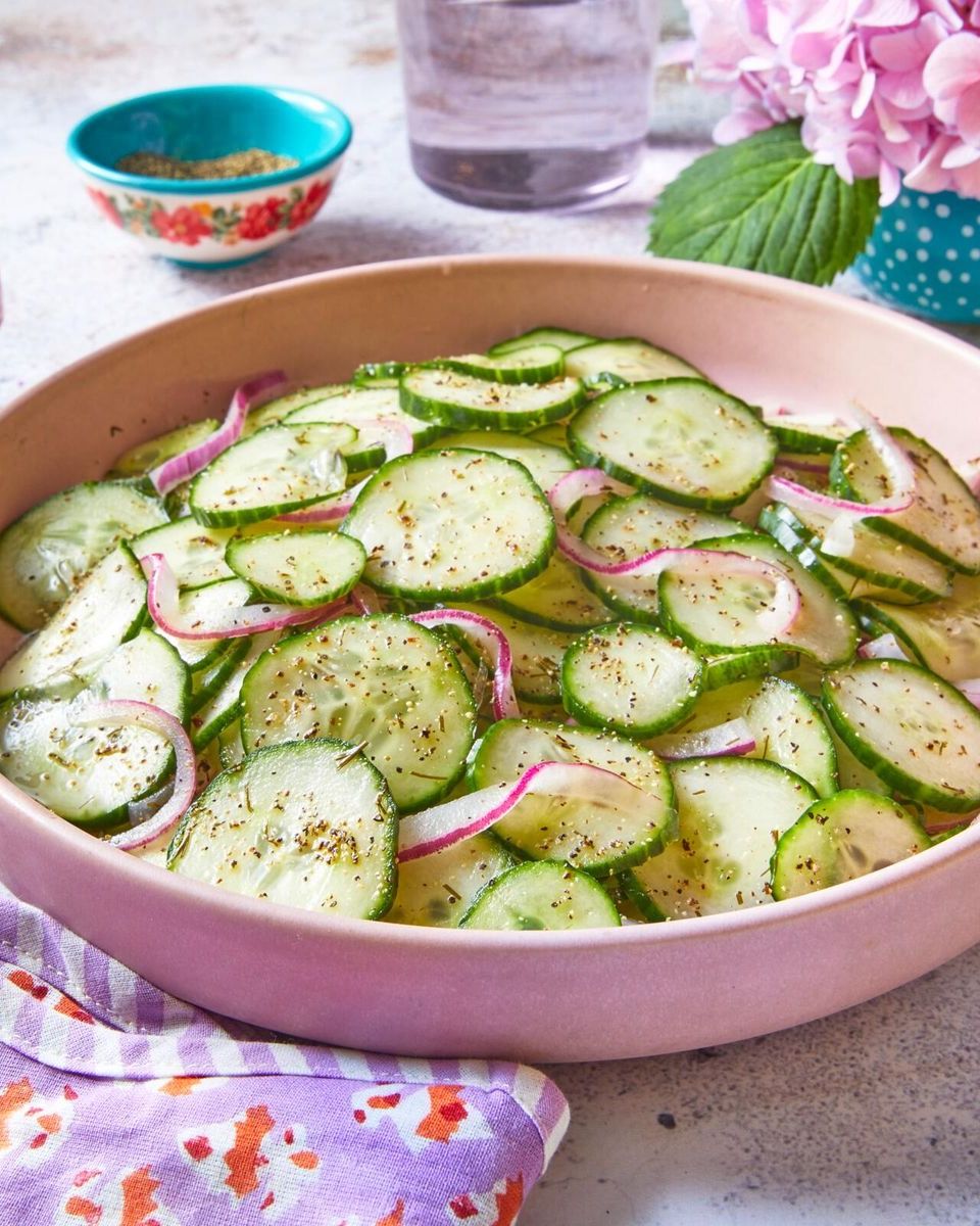 summer salad recipes cucumber salad