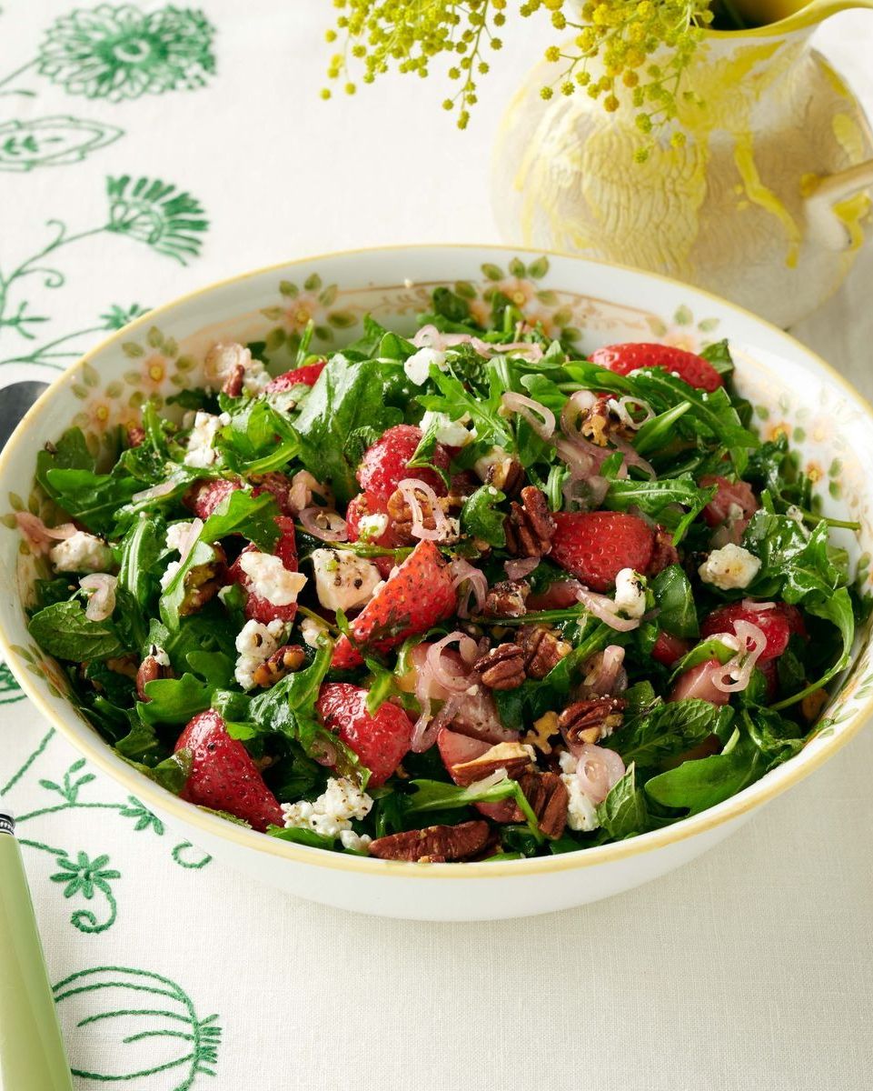 summer salad recipes strawberry arugula salad