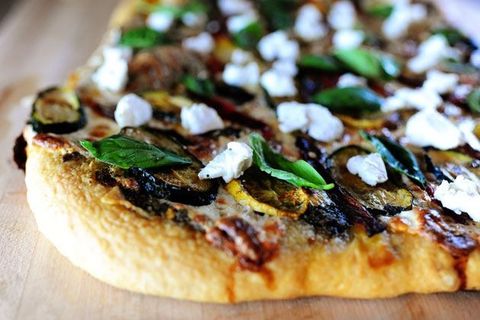 summer squash recipes grilled vegetable pizza