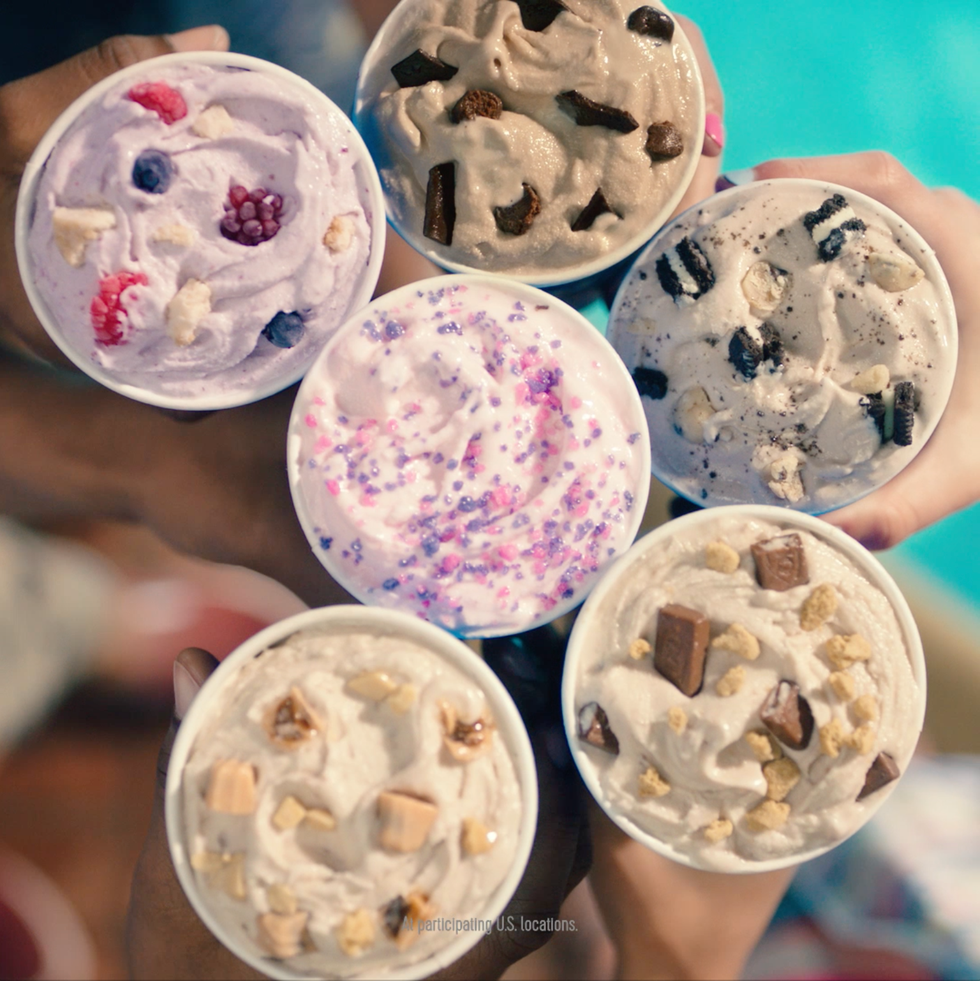 Food, Ice cream, Frozen dessert, Dish, Cuisine, Gelato, Dessert, Ingredient, Cream, Sundae, 