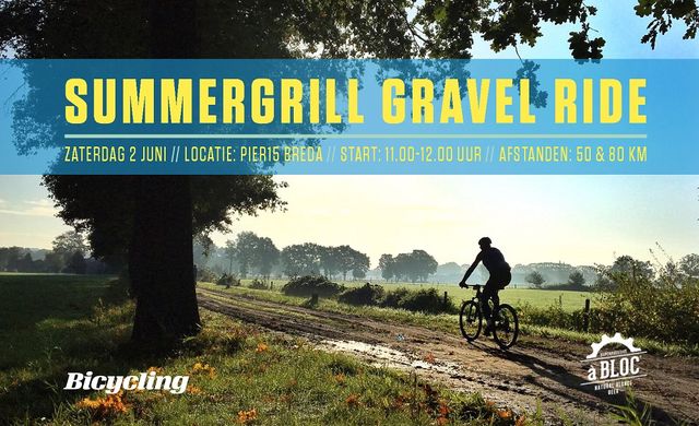 Summergrill Gravel Ride, routes, inschrijven, gravel, A bloc, events