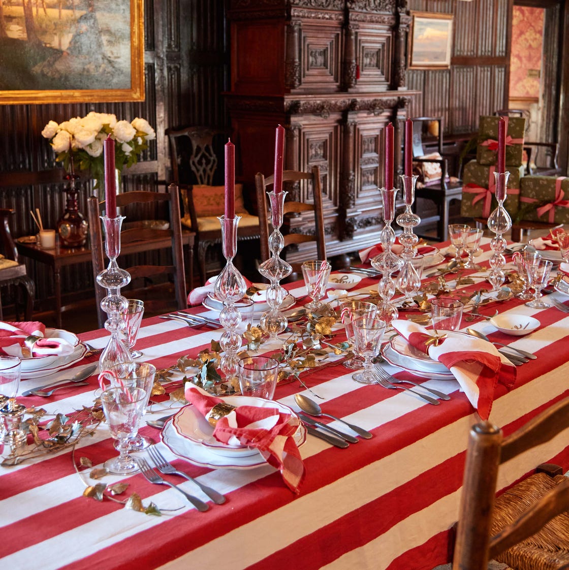 red and white striped tablecloth red and white striped tablecloth