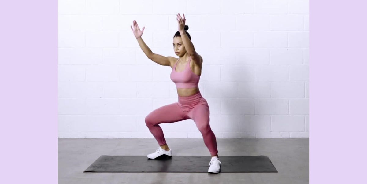 This is how to do a sumo squat with perfect form