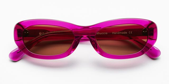 sun buddies miuccia magenta £125, women's sunglasses, bold sunglasses