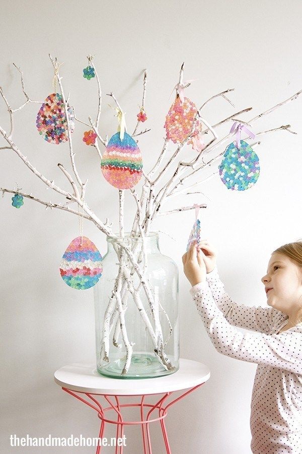 15 DIY Easter Tree Ideas - How to Make An Easter Tree at Home