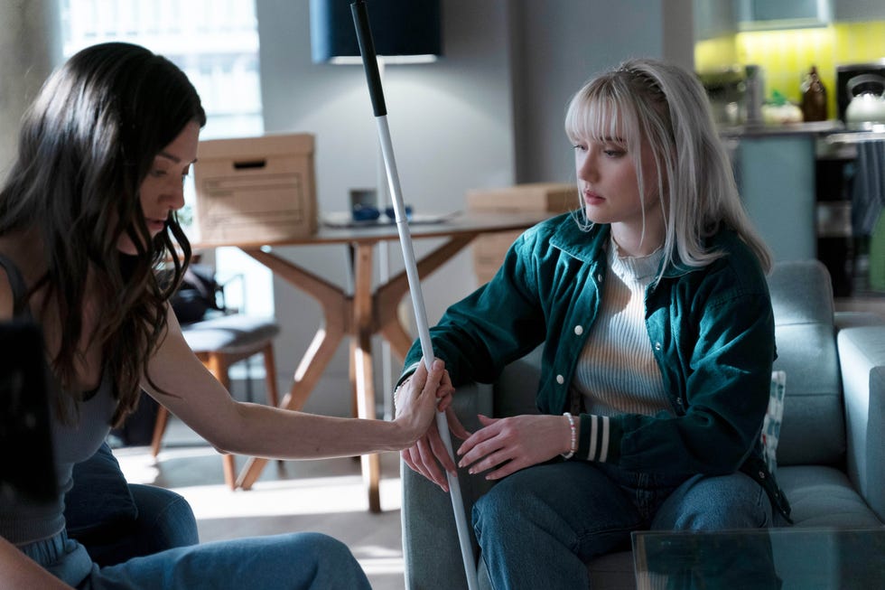 sight unseen "tess" michael courtney/the cw ©2023 the cw network, llc. all rights reserved.