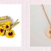 sunflower gifts  sunflower garden grow kit and personalized sunflower necklace