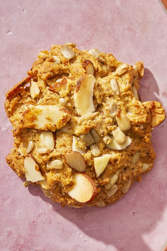 almond sunflower seed protein cookies