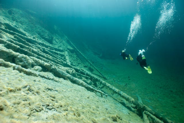 Explorers Uncovered an Ancient Roman Marble Floor—at the Bottom of the Sea