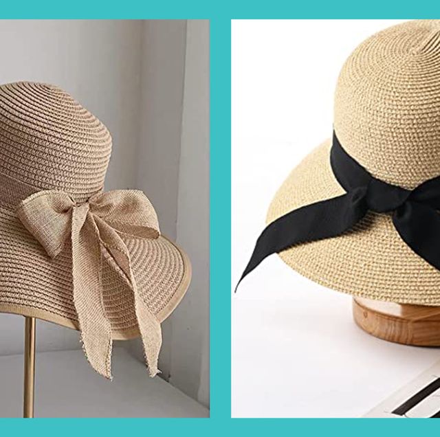 Sun Hats for Women Wide Brim Foldable Sun Hat Men Uv Straw Hats for Women  Sun Protection Visors for Women