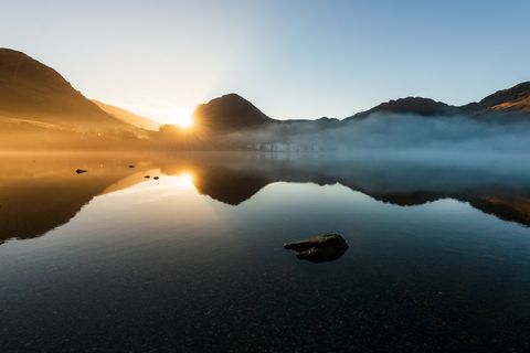 sunrise at buttermere