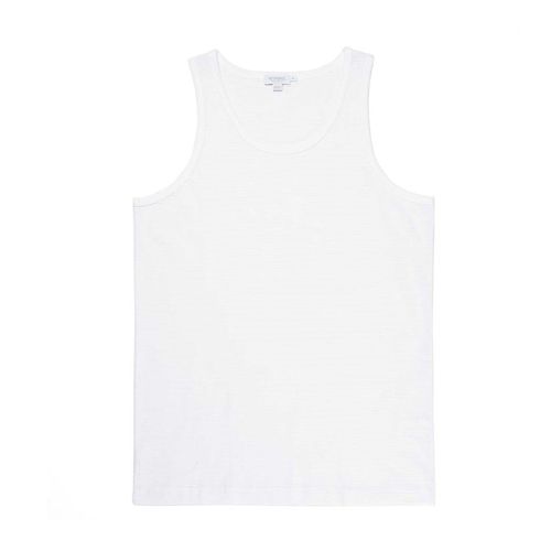 White, Clothing, T-shirt, Sleeveless shirt, Product, Top, Outerwear, Undershirt, Sportswear, Neck, 