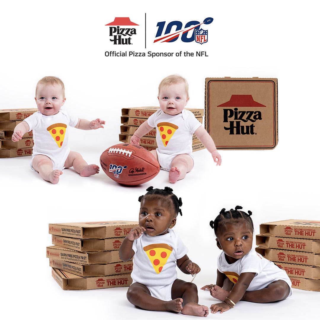 Pizza Hut to give free pizza, Super Bowl tickets to first baby born after  kickoff