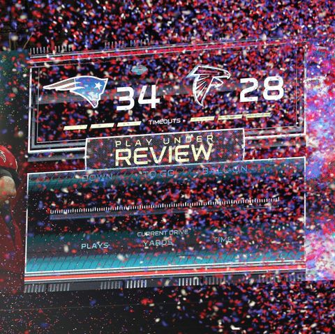 houston, tx   february 05  confetti falls after the patriots defeat the falcons 34 28 in ovetime during super bowl 51 at nrg stadium on february 5, 2017 in houston, texas  photo by patrick smithgetty images