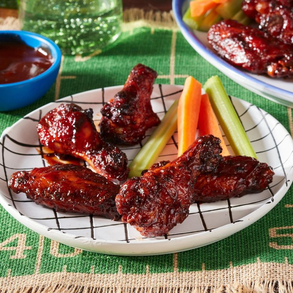 honey barbecue chicken wings