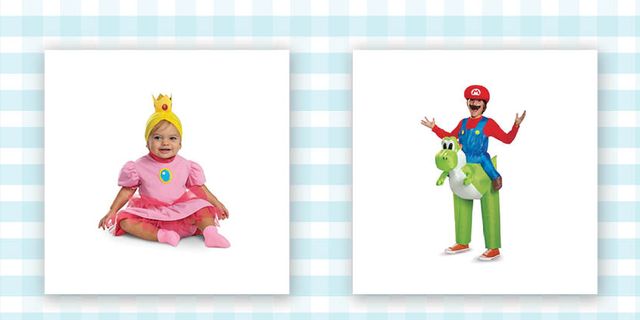 Mario Super Princess Peach Kids Costume - Girl Mario Costumes